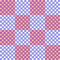 Hierarchical checkerboard decomposition of Ising lattice